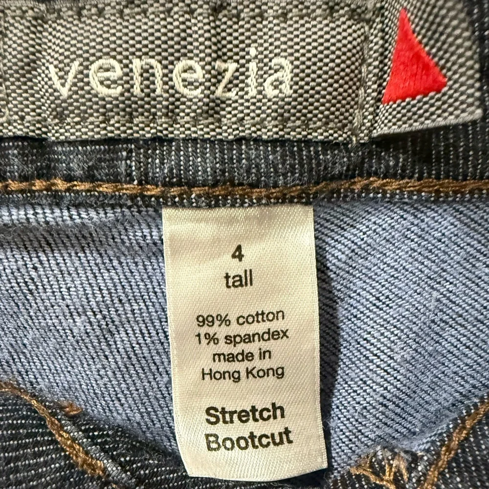 Venezia Blue Flare Jeans Size 4 Tall
